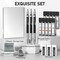 3-Piece 2MM Mechanical Pencils with Case, Metal Lead Holder with 120 Graphite Lead Refills, 4 Erasers, Sharpener, for Drawing and Sketching
